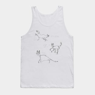 Mentally deranged cats Tank Top